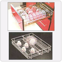 stainless steel kitchen baskets